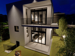 concrete construction Model 3D