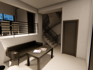 concrete construction Model 3D