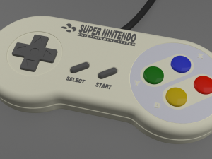 joystick 3D 모델