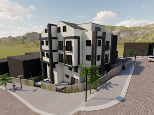 concrete apartment 3D 모델