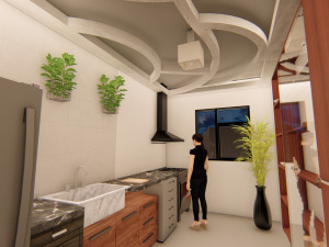 concrete apartment 3D मॉडल