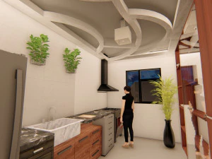 concrete apartment 3D Model
