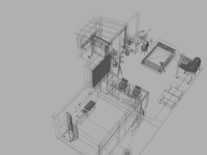 childrens room 3D Model