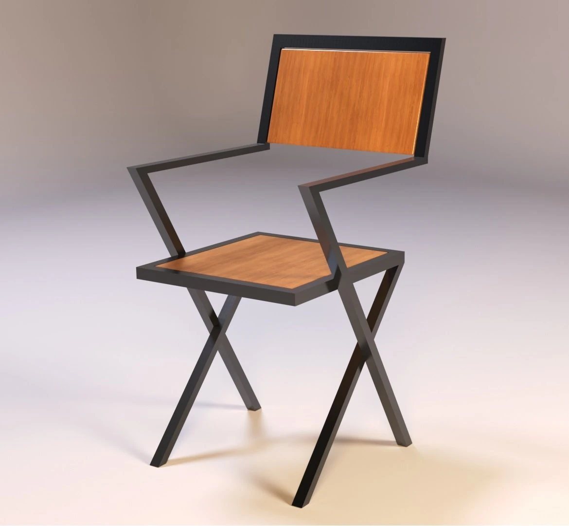 loft chair 3D Model .c4d .max .obj .3ds .fbx .stl .blend