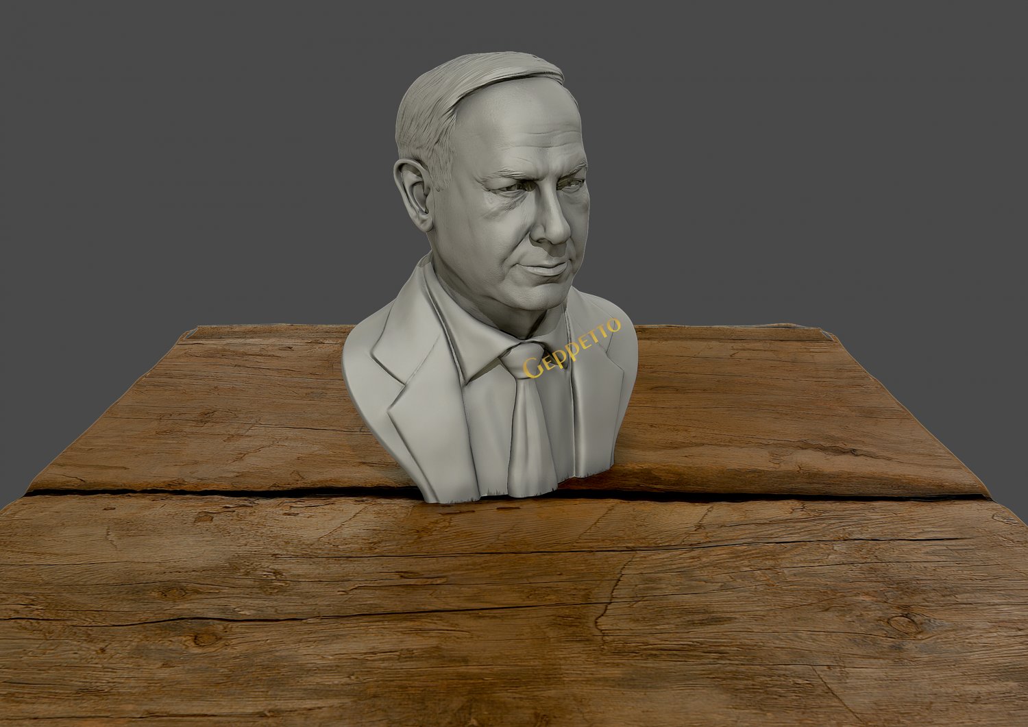 Benjamin Netanyahu 3d Sculpture 3d Print Model 3d Model In