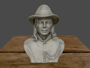 michael jackson escultura 3d modelo de impresi&oacute;n 3d Modelo de impresión 3D