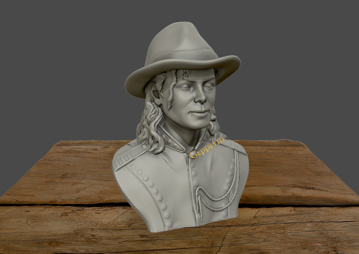 Michael Jackson Hat 3D model