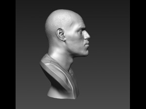 3d sculpture of lebron james 3d print model Modelo de impresión 3D