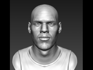 3d sculpture of lebron james 3d print model Modelo de impresión 3D