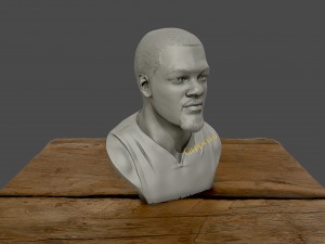 kevin durant 3d sculpture printable model 3d print model 3D 打印模型