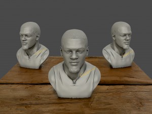 kevin durant 3d sculpture printable model 3d print model 3D 打印模型