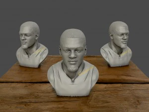kevin durant 3d sculpture printable model 3d print model 3D Print Model