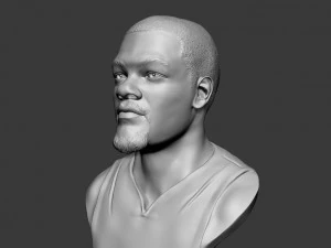 kevin durant 3d sculpture printable model 3d print model 3D Print Model