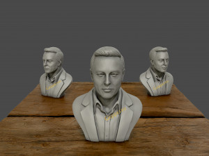 elon musk 3D Принт Модель