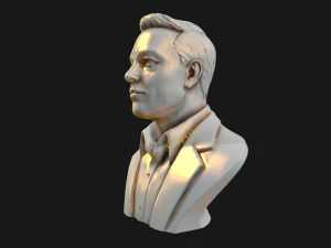 elon musk 3D Print Model