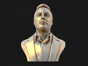 elon musk 3D Принт Модель