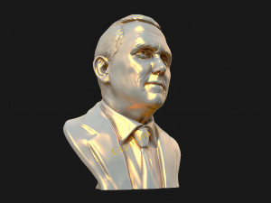 mike pence 3d sculpture 3D Принт Модель