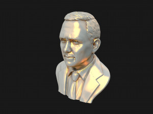 mike pence 3d sculpture 3D Принт Модель