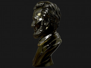abraham lincoln 3d sculpture 3D Print Model