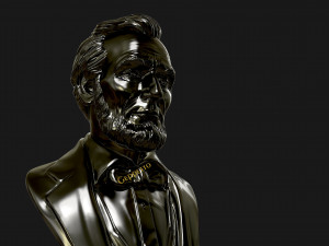 abraham lincoln 3d sculpture 3D Print Model