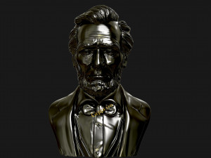abraham lincoln 3d sculpture 3D Print Model