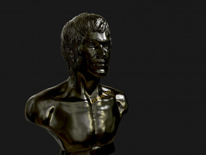 bruce lee 3d printable model 3D प्रिंट मॉडल