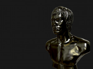bruce lee 3d printable model 3D प्रिंट मॉडल
