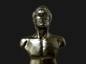 bruce lee 3d printable model 3D Print Model