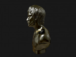 bruce lee 3d printable model 3D प्रिंट मॉडल