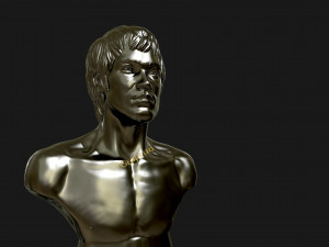 bruce lee 3d printable model 3D प्रिंट मॉडल