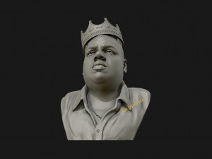the notorious big 3Dプリントモデル