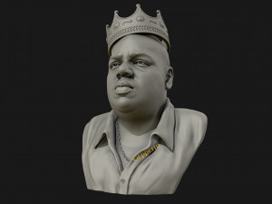 the notorious big 3Dプリントモデル