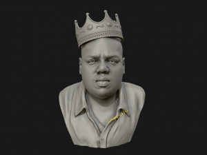 the notorious big 3Dプリントモデル