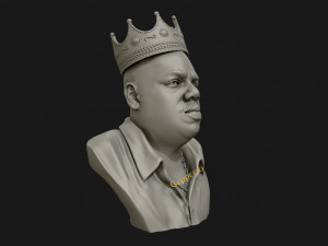 the notorious big 3Dプリントモデル