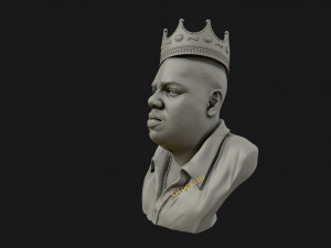 the notorious big 3Dプリントモデル