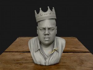 the notorious big 3Dプリントモデル