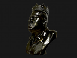 the notorious big 3Dプリントモデル