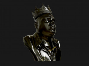 the notorious big 3Dプリントモデル
