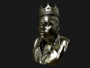 the notorious big 3Dプリントモデル