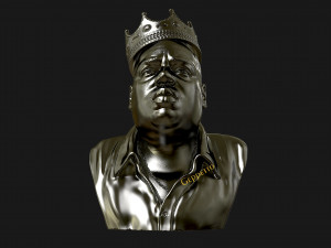 the notorious big 3Dプリントモデル
