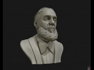 nipsey hussle 3d bust sculpture 3d print model 3D Print Model