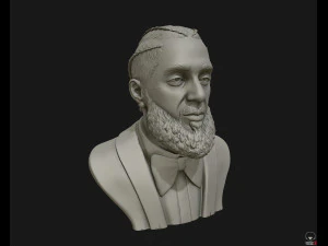 nipsey hussle 3d bust sculpture 3d print model 3D Print Model
