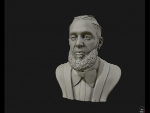 nipsey hussle 3d bust sculpture 3d print model 3Dプリントモデル
