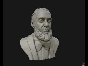 nipsey hussle 3d bust sculpture 3d print model 3D Print Model