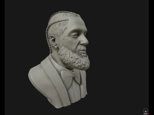 nipsey hussle 3d bust sculpture 3d print model 3D Print Model