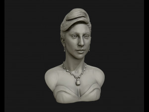 lady gaga sculpture ready to print 3d print model 3D-Druckmodell