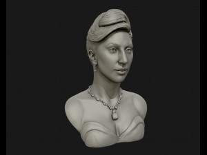 lady gaga sculpture ready to print 3d print model 3D-Druckmodell