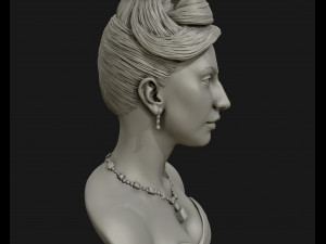 lady gaga sculpture ready to print 3d print model 3D-Druckmodell