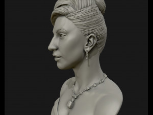lady gaga sculpture ready to print 3d print model 3D-Druckmodell