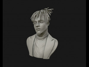 juice wrld 3d sculpture ready to 3d print 3d print model Modèles 3D en vedette